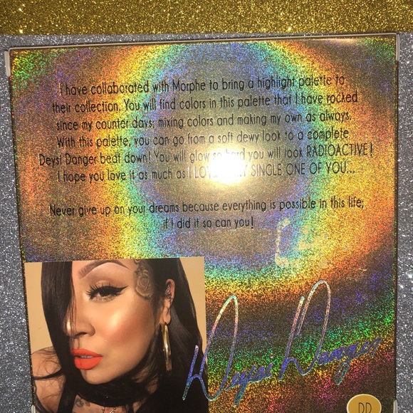 BNIB! Morphe X Deysi Danger Highlighter Palette - Picture 3 of 6